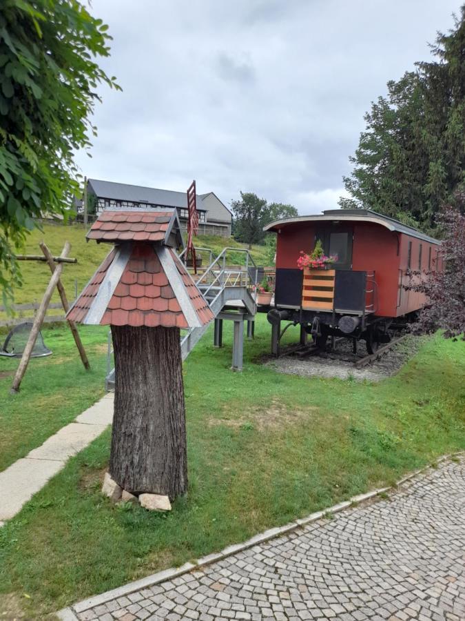 Eisenbahnromantik Im Urlaub Heinsdorfergrund Экстерьер фото